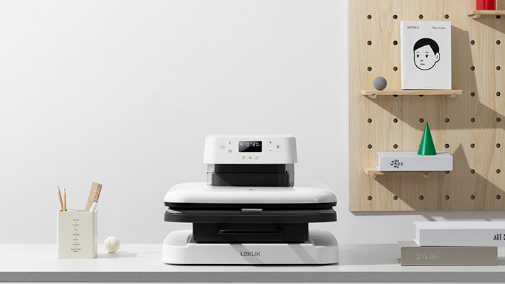LOKLiK Auto Heat Press - White