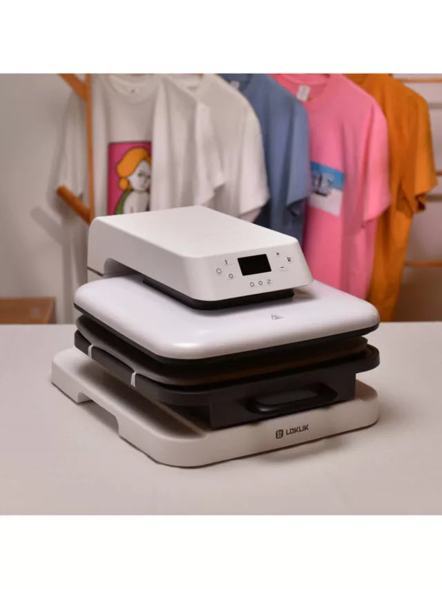 LOKLiK Auto Heat Press - White