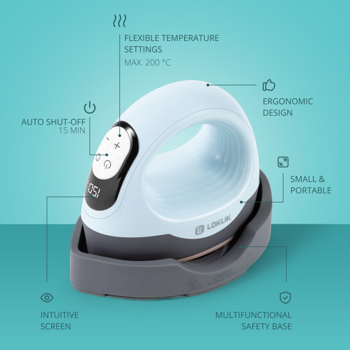LOKLiK ImPress™ Mini 3 - Blue