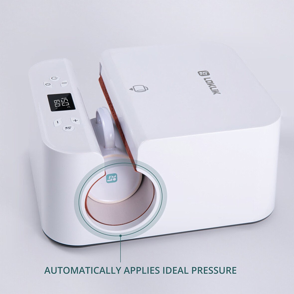 LOKLiK Auto Tumbler Heat Press - White