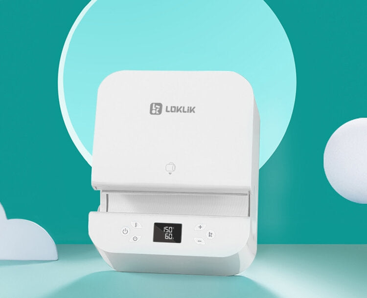 LOKLiK Auto Tumbler Heat Press - White
