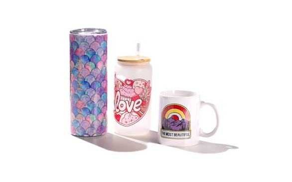 LOKLiK Auto Tumbler Heat Press - White