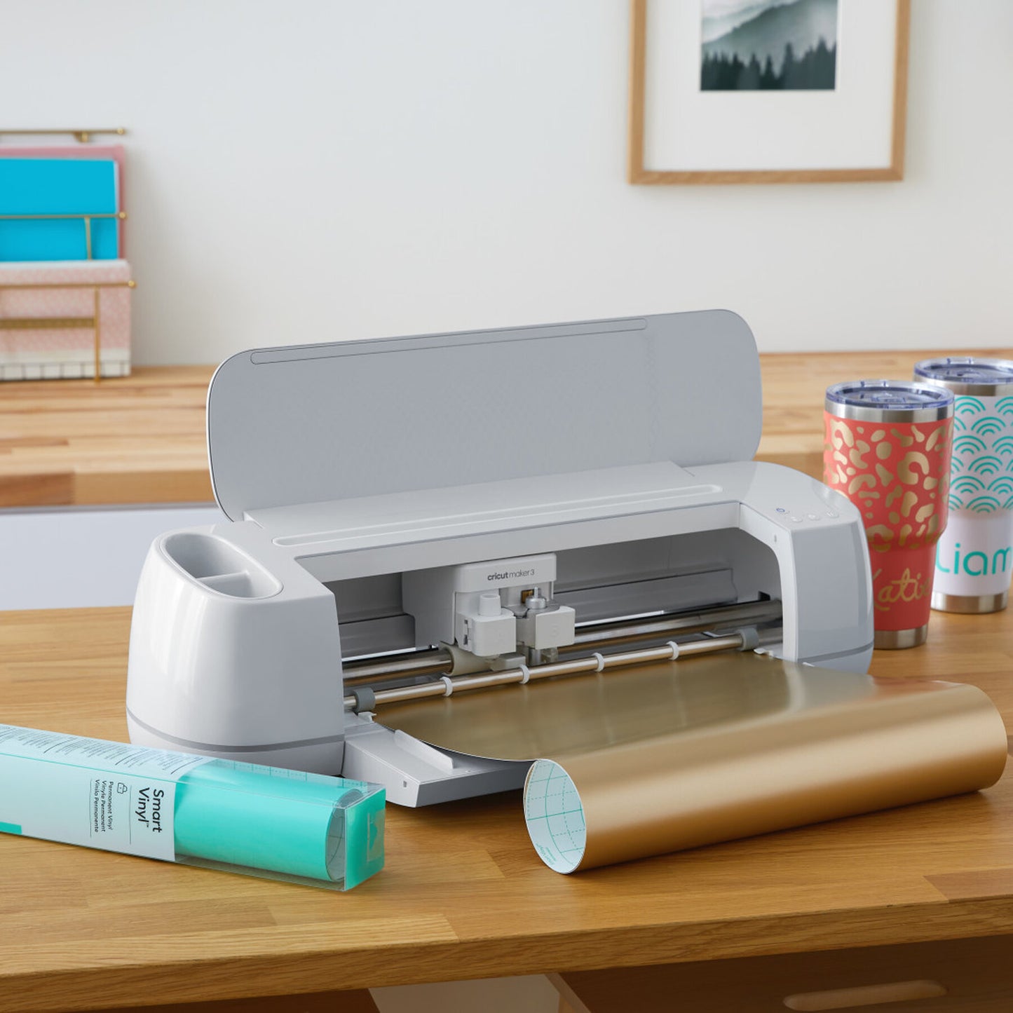 Cricut Smart Vinyl Permanent 33x91cm 1 sheet (Mat Champagne)