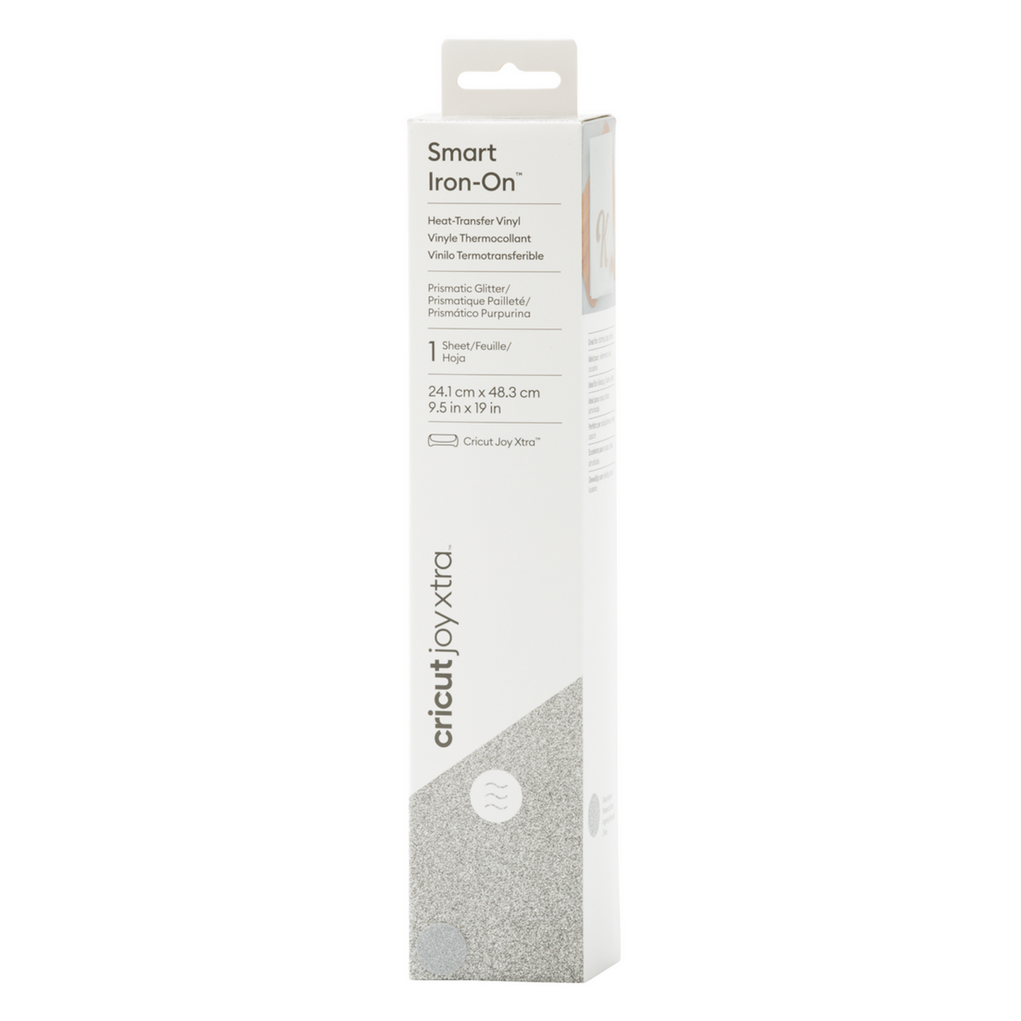 Cricut Smart Iron-On 21x48cm (Glitter Silver)