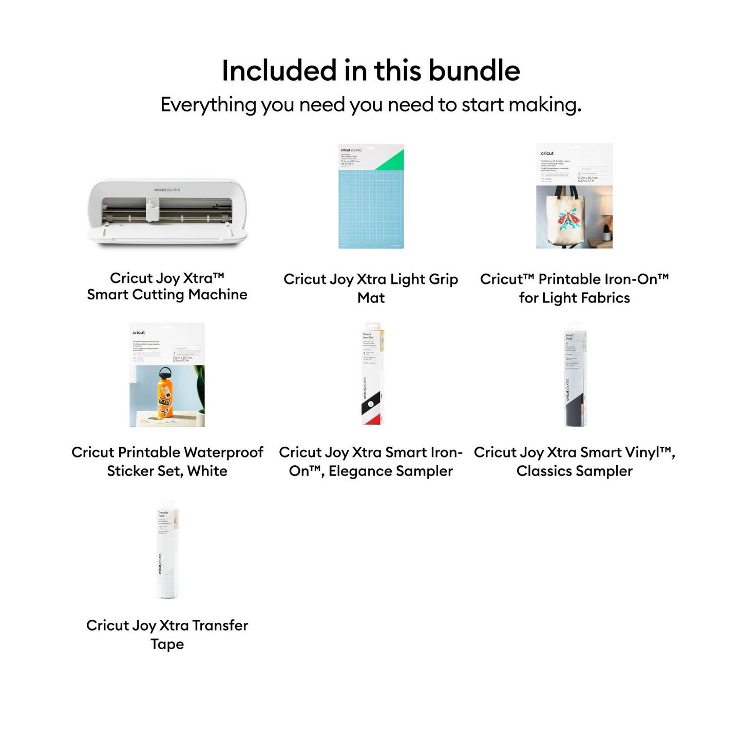 Cricut Joy Xtra Starter Bundle